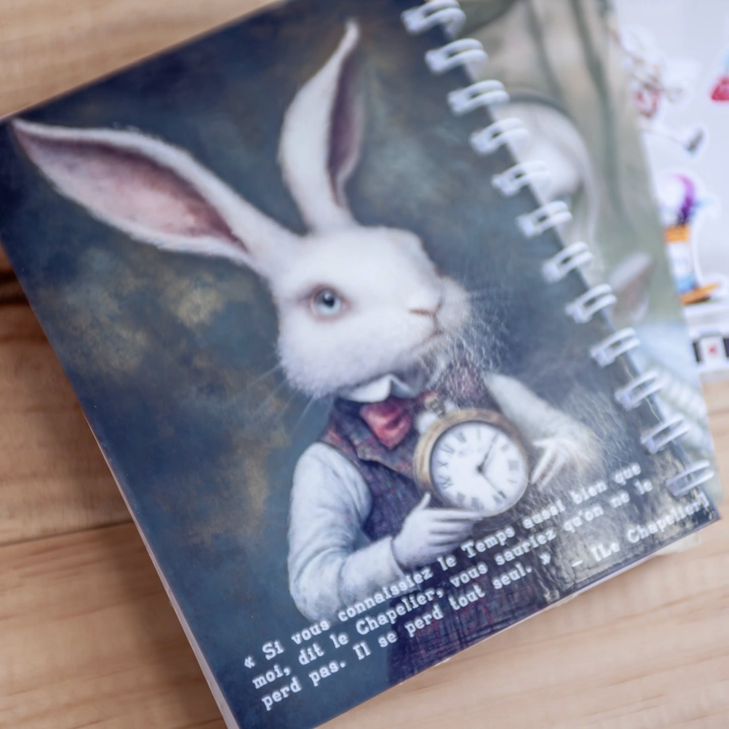 ALICE IN PAPERLAND - JOURNAL - HANDMADE - JUNK JOURNAL