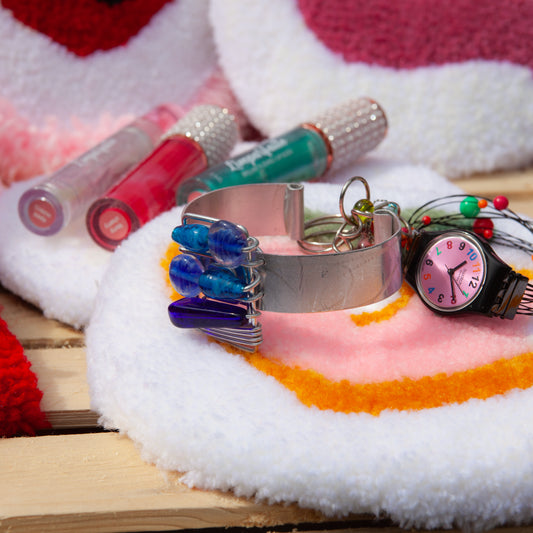 Sous-verres touffetés - Couleurs vibrantes - Tufting