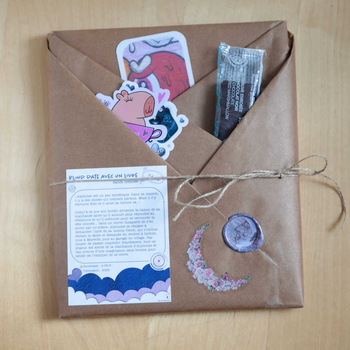 Blind date with a book - KIDS 3-6 years - French Author - Illustrated stories