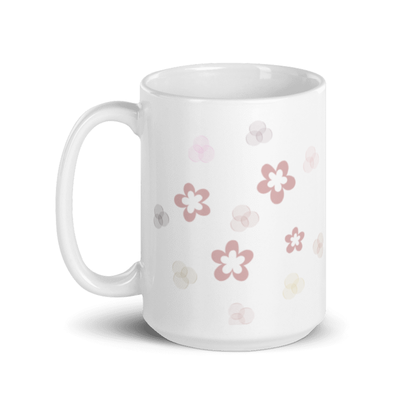 Miss Daisy - Tasse en céramique de 15oz avec impression artistique - Édition limitée