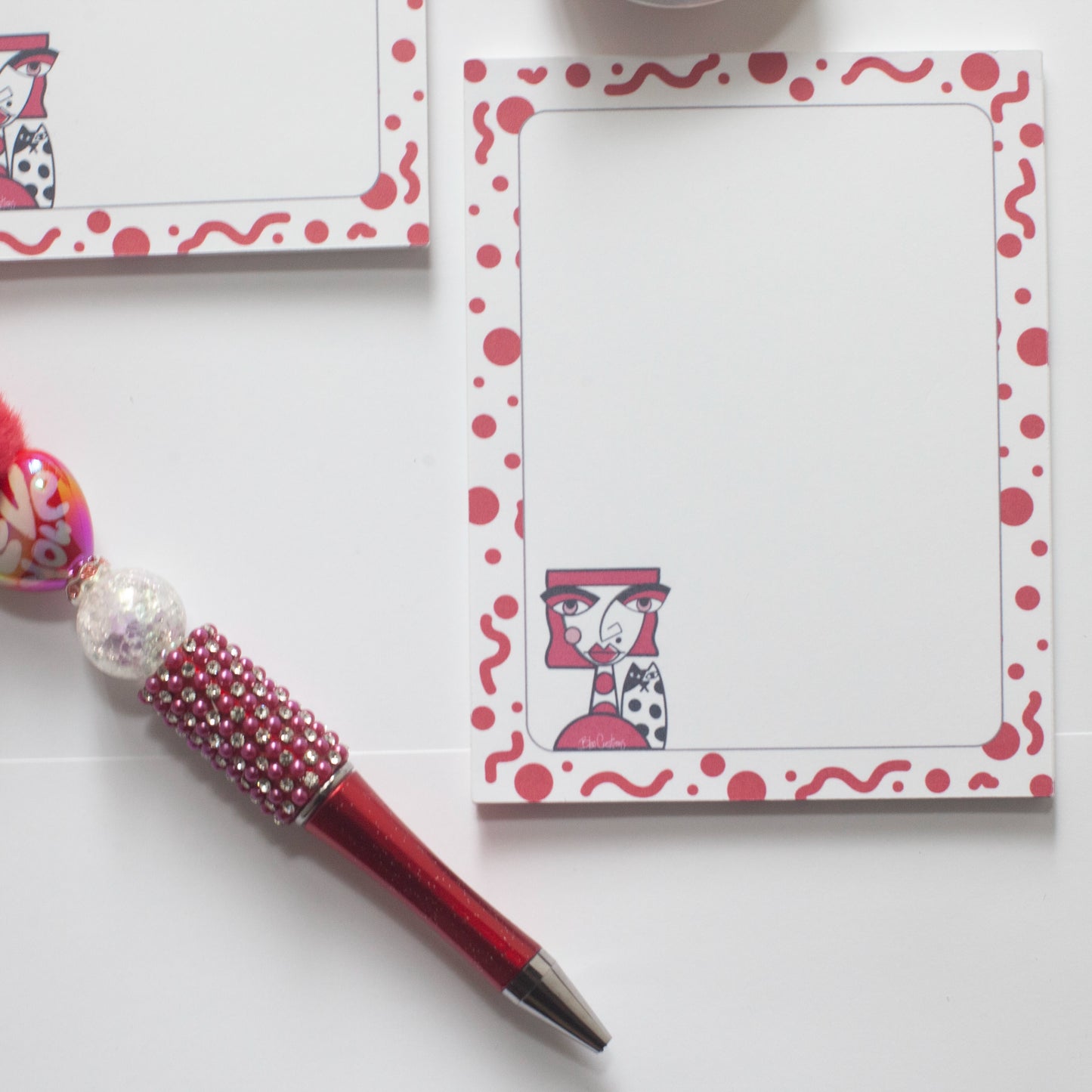 Mini bloc-notes faits main – Format de poche - MIss Polka Dots