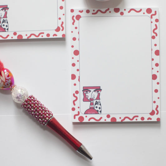Pocket-Sized Creativity – Handmade Notepads - Miss Polka dots