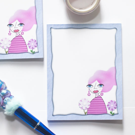 Pocket-Sized Creativity – Handmade Notepads - Alice