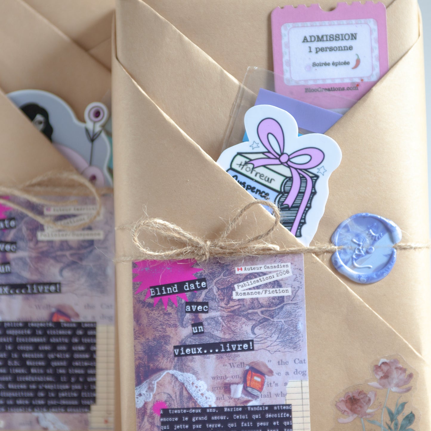 Blind Date with a Silver Fox - Blind date with a book - Adult book