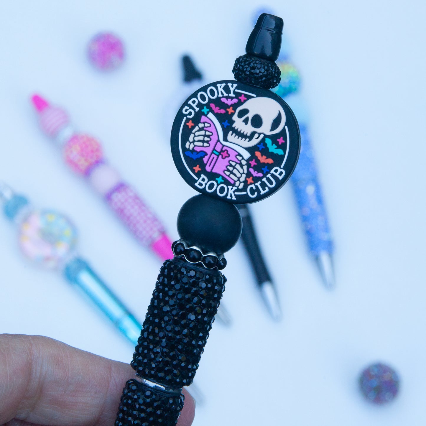 Stylos à billes perlés – Mignons, brillants et faits à la main avec amour!