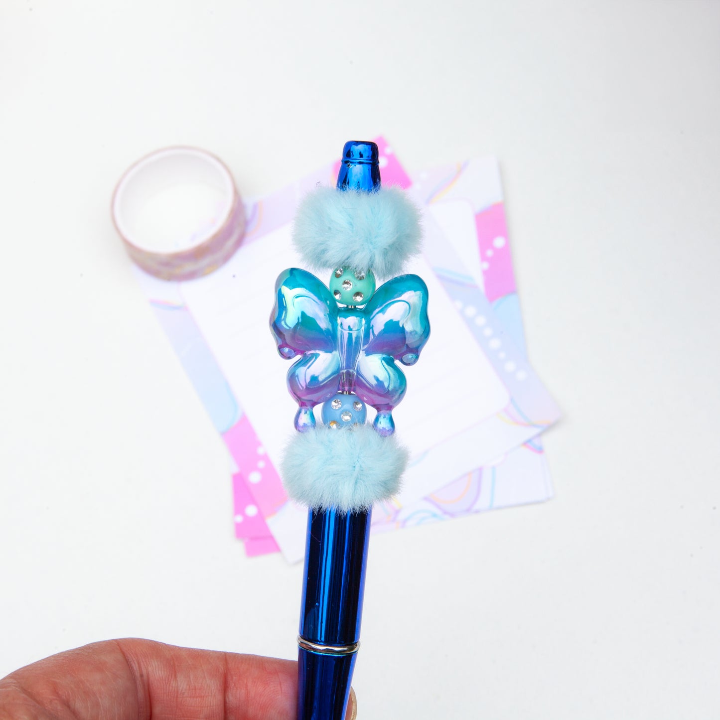 Stylos à billes perlés – Mignons, brillants et faits à la main avec amour!