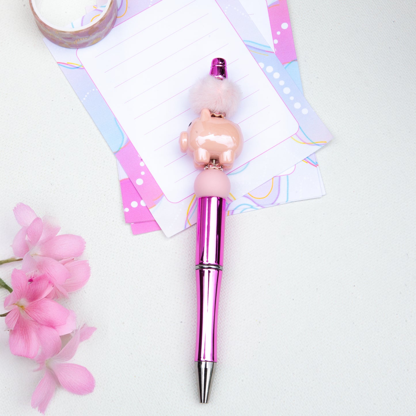 Stylos à billes perlés – Mignons, brillants et faits à la main avec amour!