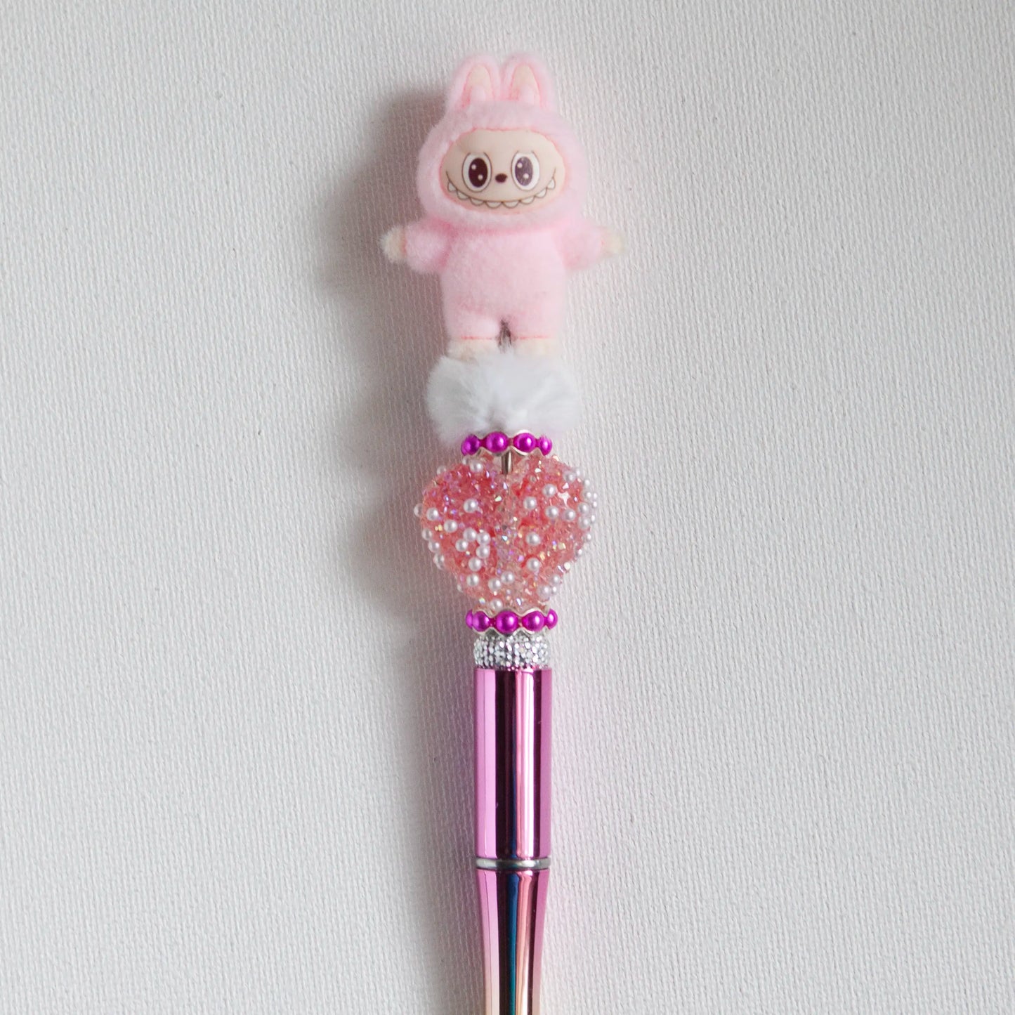 Stylos à billes perlés – Figurine - Mignons, brillants et faits à la main avec amour!