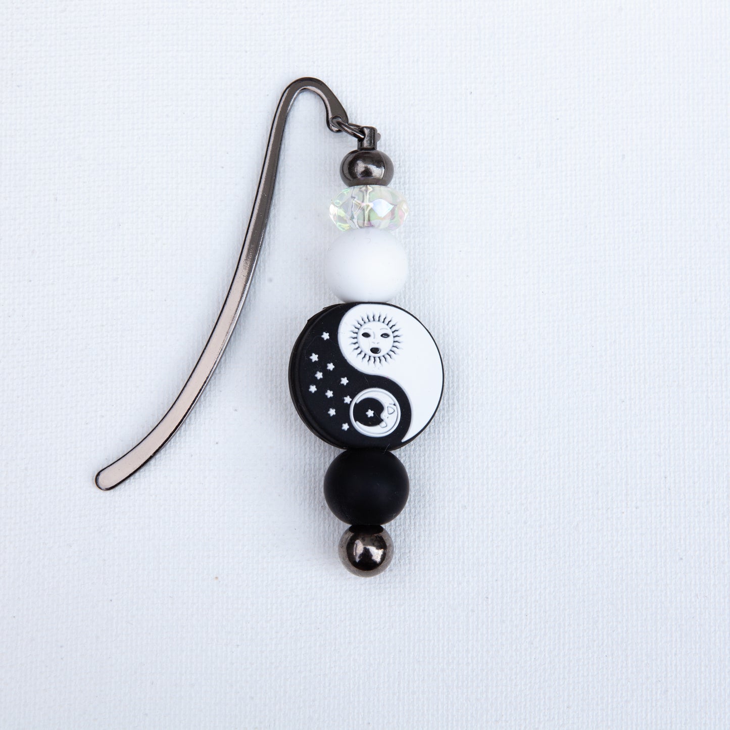 Signet décoré avec perles - Fait à la main - Accessoire de lecture