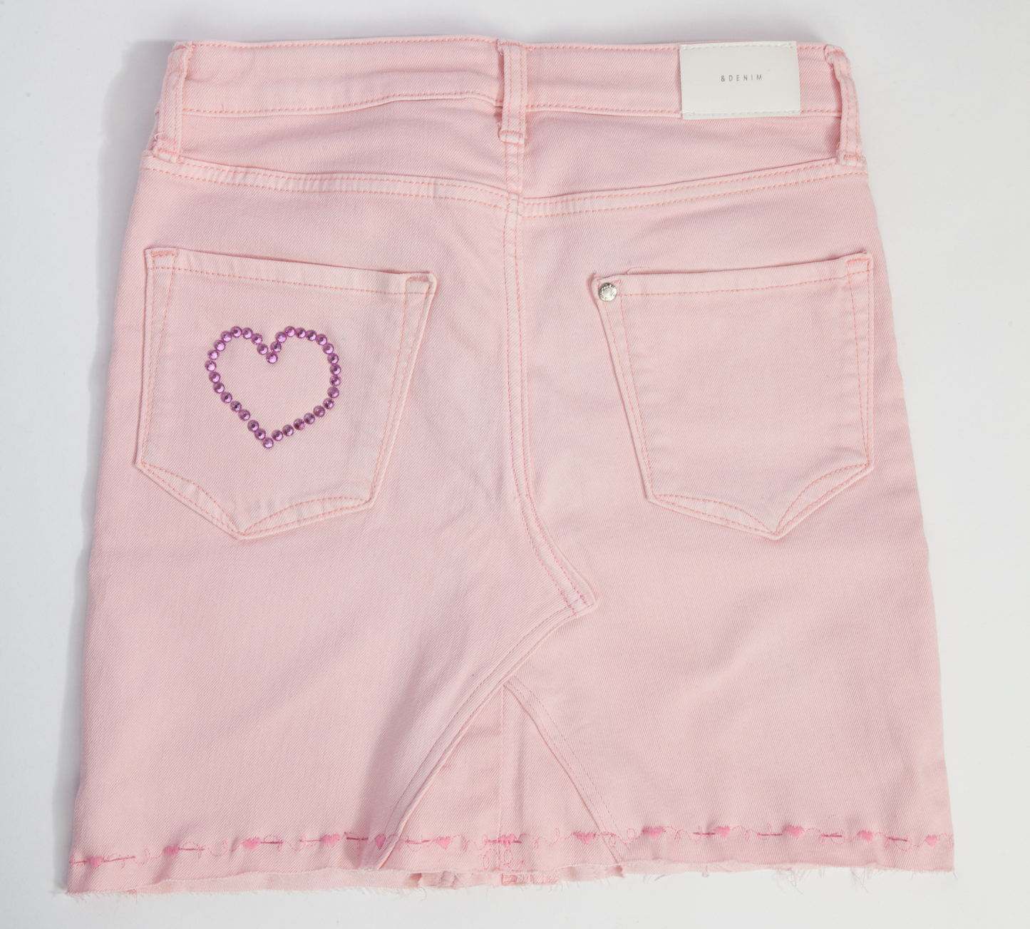 Jupe pour enfants en denim surcyclé - 9-10ans