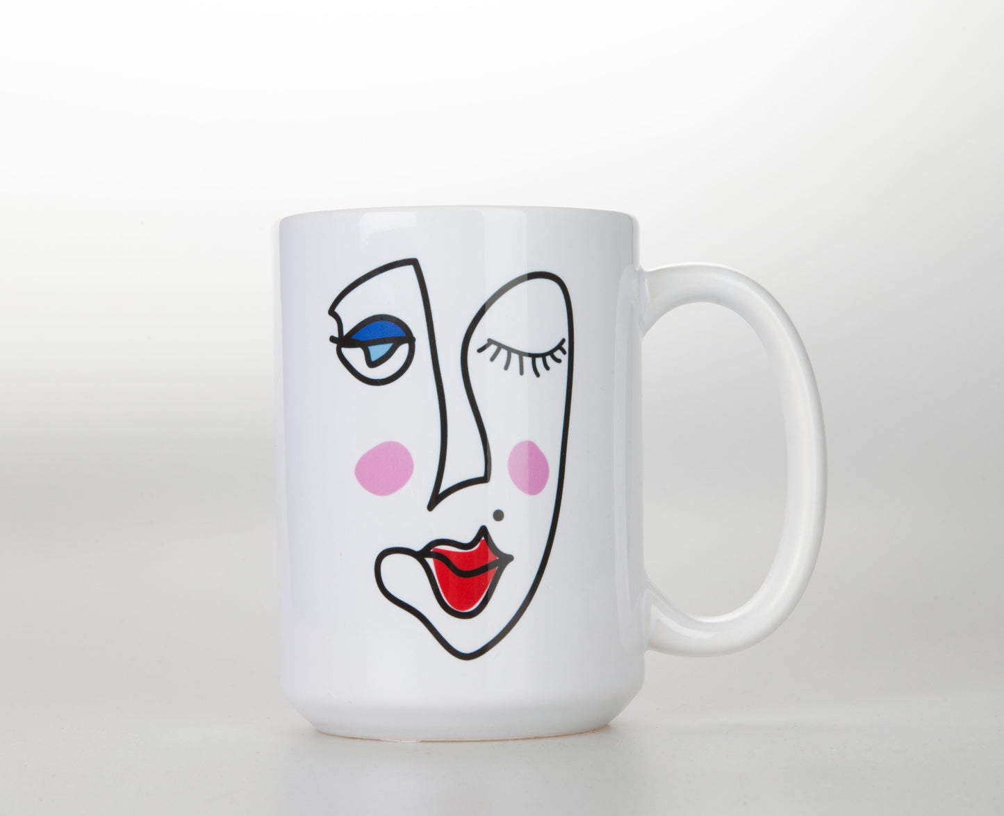 Tasse en céramique de 15oz avec impression artistique - Édition limitée