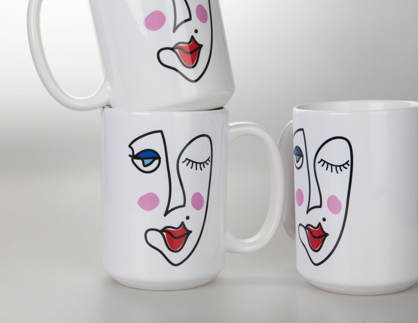 Tasse en céramique de 15oz avec impression artistique - Édition limitée