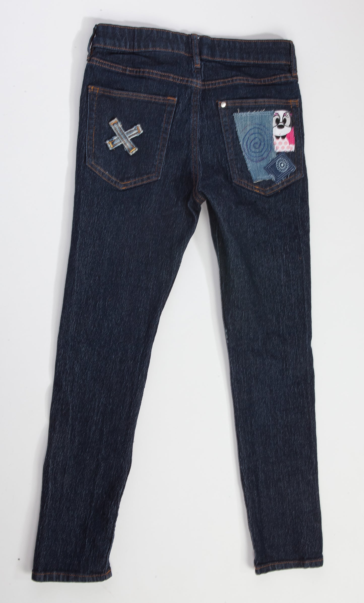 Pantalon pour enfants en denim surcyclé - 9-10 ans