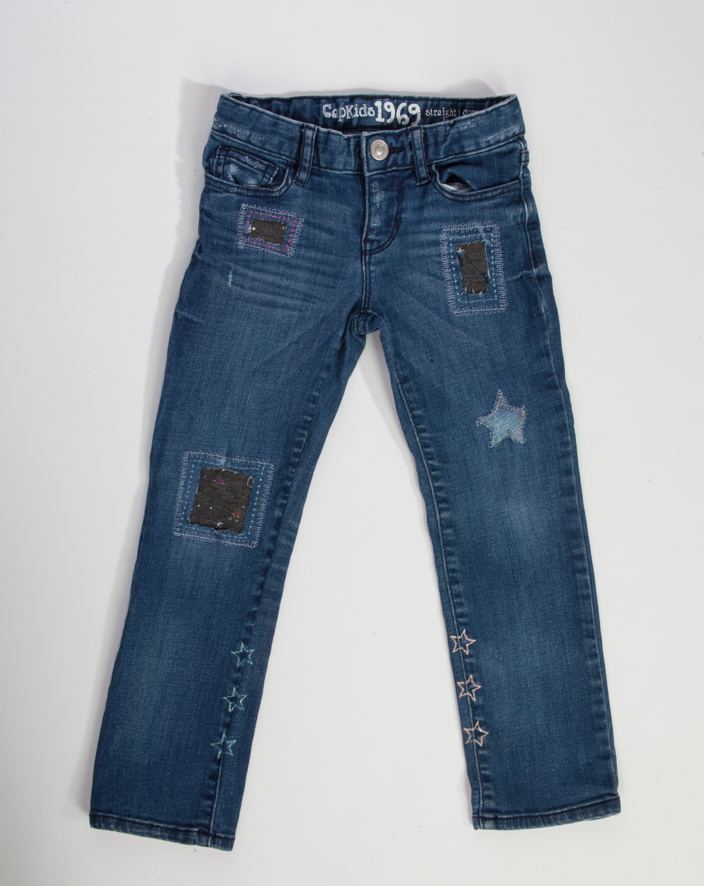 Pantalon pour enfants en denim surcyclé - 5ans