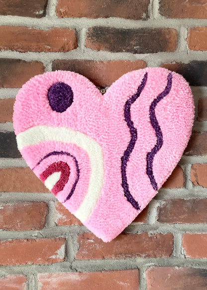 Mini tapis touffeté / Décor maison - Édition limité St-Valentin 