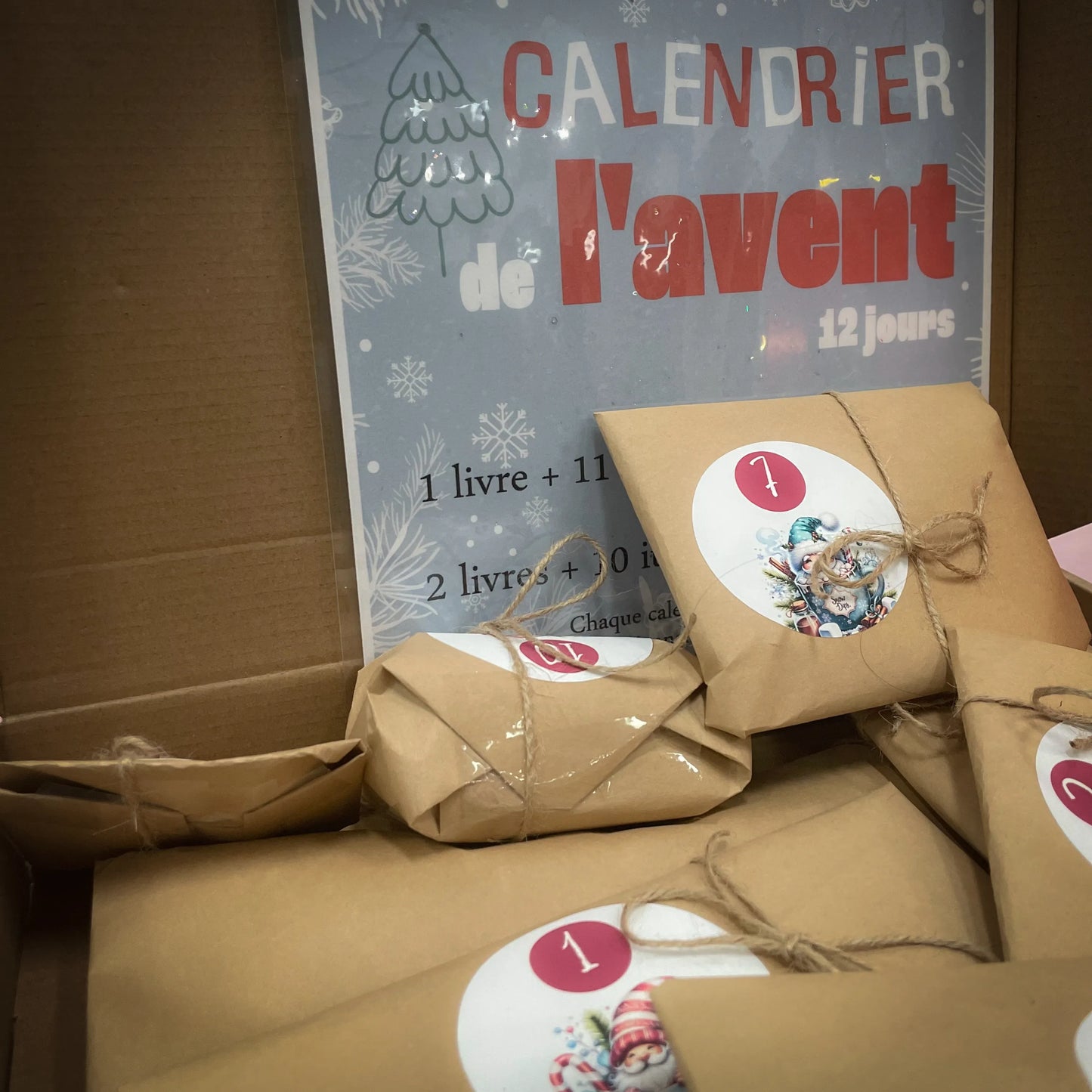 Calendrier de l’Avent – 12 Jours - Blind date avec un livre - Surprises - Spécial Noel