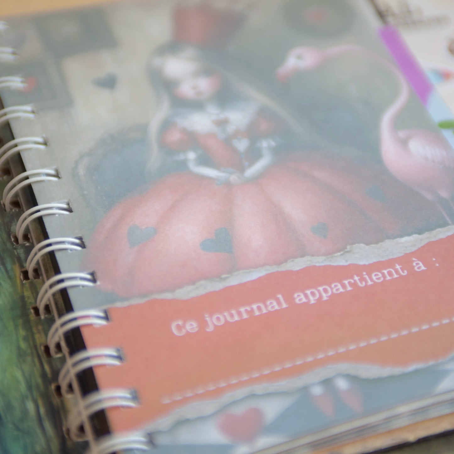 ALICE IN PAPERLAND - JOURNAL - HANDMADE - JUNK JOURNAL