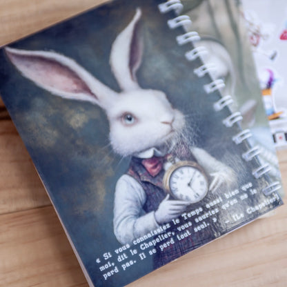 ALICE IN PAPERLAND - JOURNAL - HANDMADE - JUNK JOURNAL