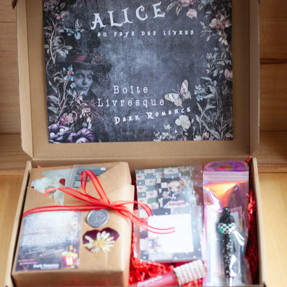 ALICE IN BOOKLAND - DARK ROMANCE EDITION 18+ (FRENCH) - Limited-edition themed box