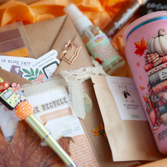 Cozy Autumn Reading Box - Second hand book