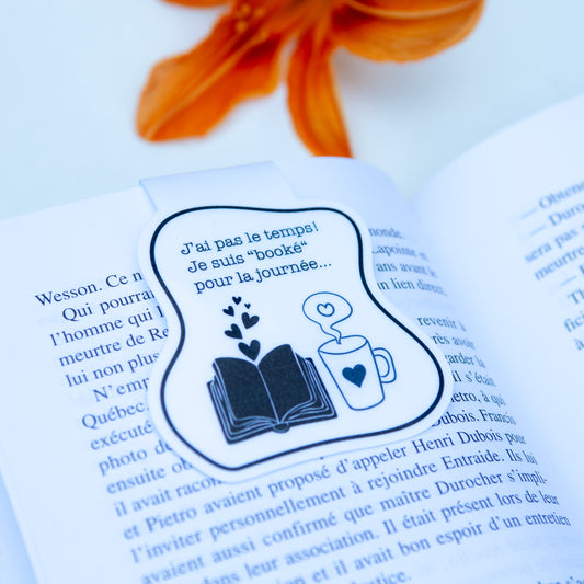 Signet magnétique stylé - Fait main - Amateurs de lecture - Cadeau parfait 