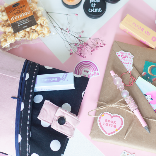 The Book Babe Bundle - Blind Date with a book - Canadian Authors - Fabric Book Sleeve