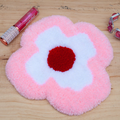 Tufted handmade coasters - Vibrant colors