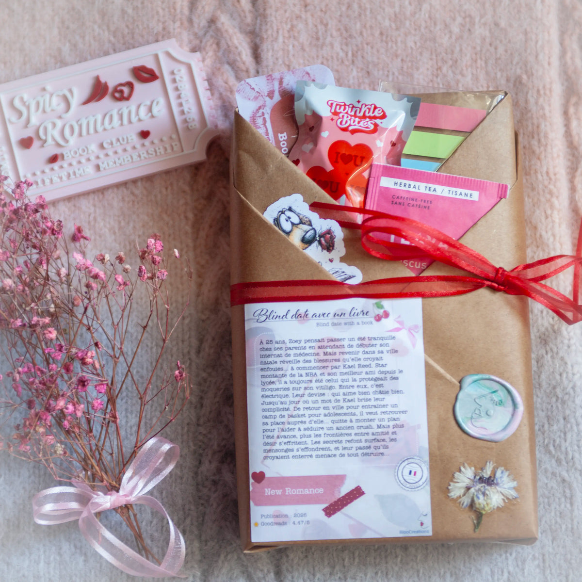 Cuteness & Chapters - Blind date with a book - Canadian & European authors - Adult book