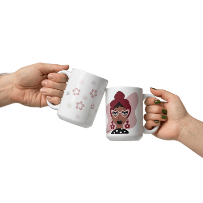 Miss Daisy - Artistic Glossy 15oz Mug - Limited Edition