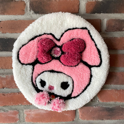 Tufted Wall Rug with Matching Coaster – Limited Edition - Home Decor