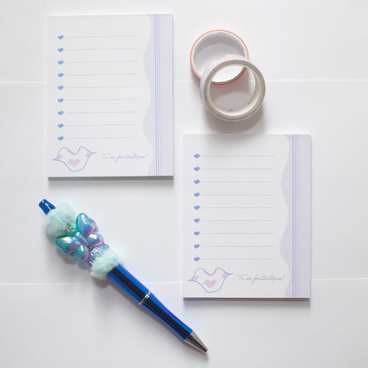 Mini bloc-notes faits main – Format de poche - Tu es fantastique!