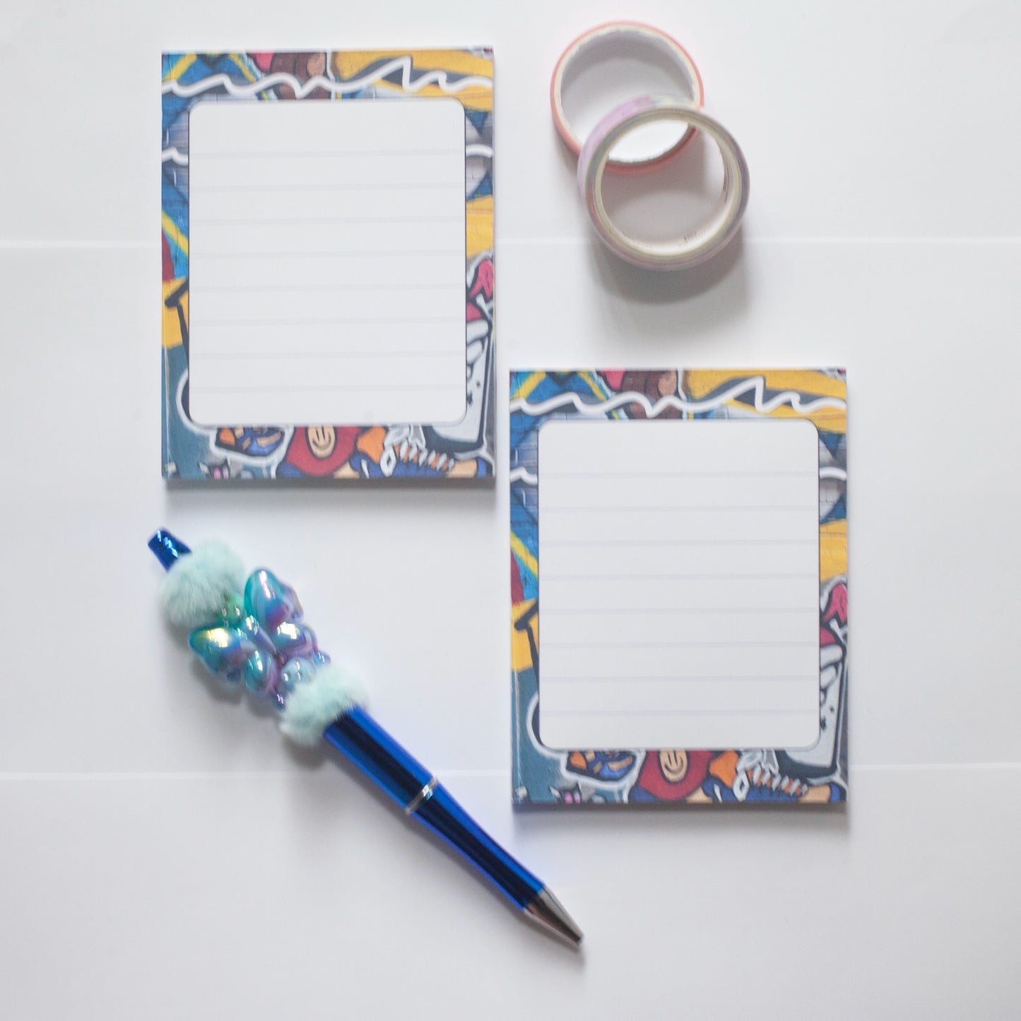 Mini bloc-notes faits main – Format de poche - Graffiti