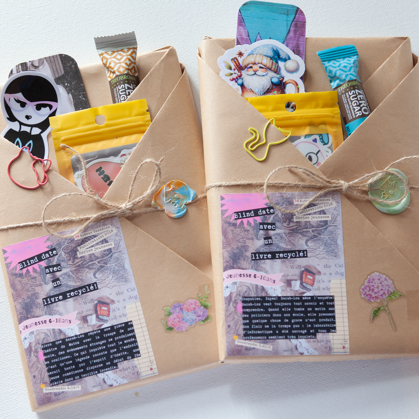 Blind date avec un livre recyclé -  Livre Jeunesse 6-10 ans