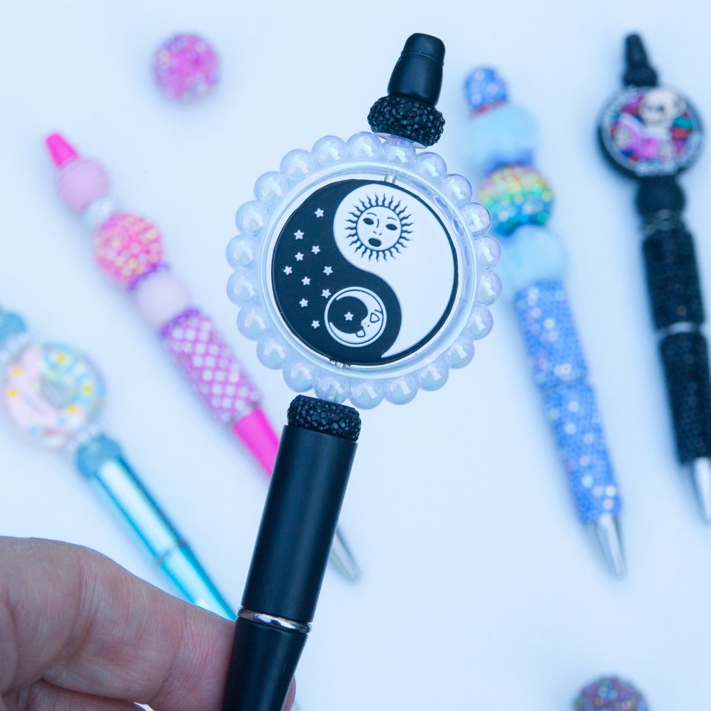 Stylos à billes perlés – Mignons, brillants et faits à la main avec amour!