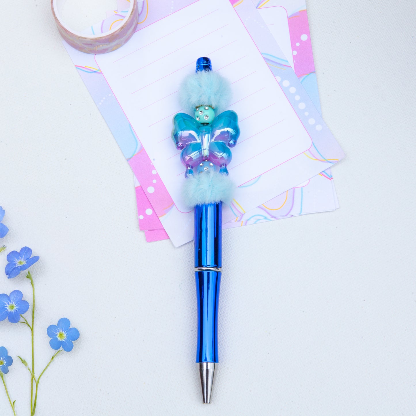 Stylos à billes perlés – Mignons, brillants et faits à la main avec amour!