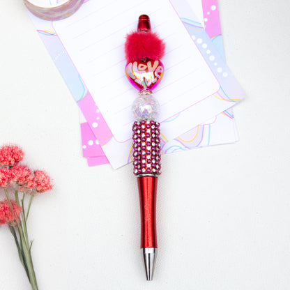 Stylos à billes perlés – Mignons, brillants et faits à la main avec amour!