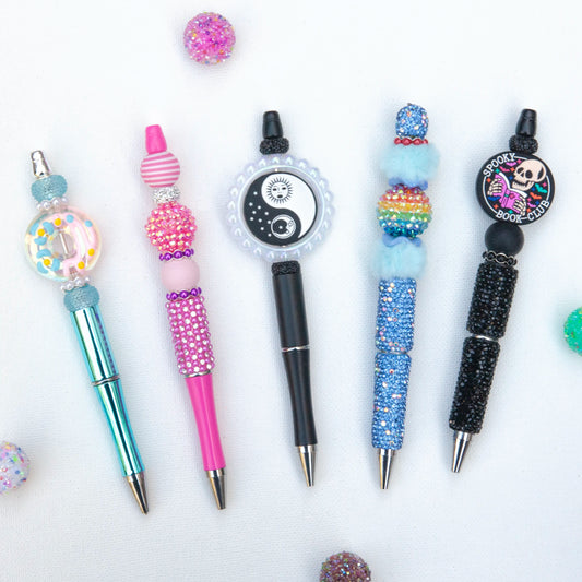 Beaded Ballpoint Pens – Cute, Glam & Handmade Just for You!