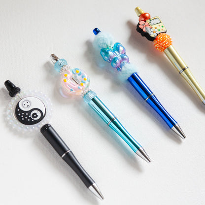Stylos à billes perlés – Mignons, brillants et faits à la main avec amour!