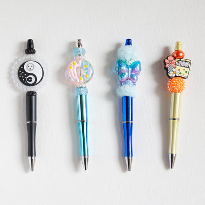 Stylos à billes perlés – Mignons, brillants et faits à la main avec amour!