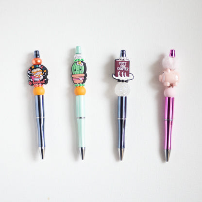 Stylos à billes perlés – Mignons, brillants et faits à la main avec amour!