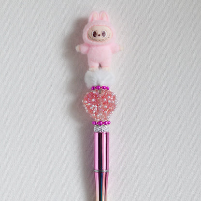 Stylos à billes perlés – Figurine - Mignons, brillants et faits à la main avec amour!