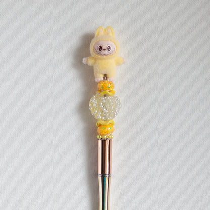 Stylos à billes perlés – Figurine - Mignons, brillants et faits à la main avec amour!