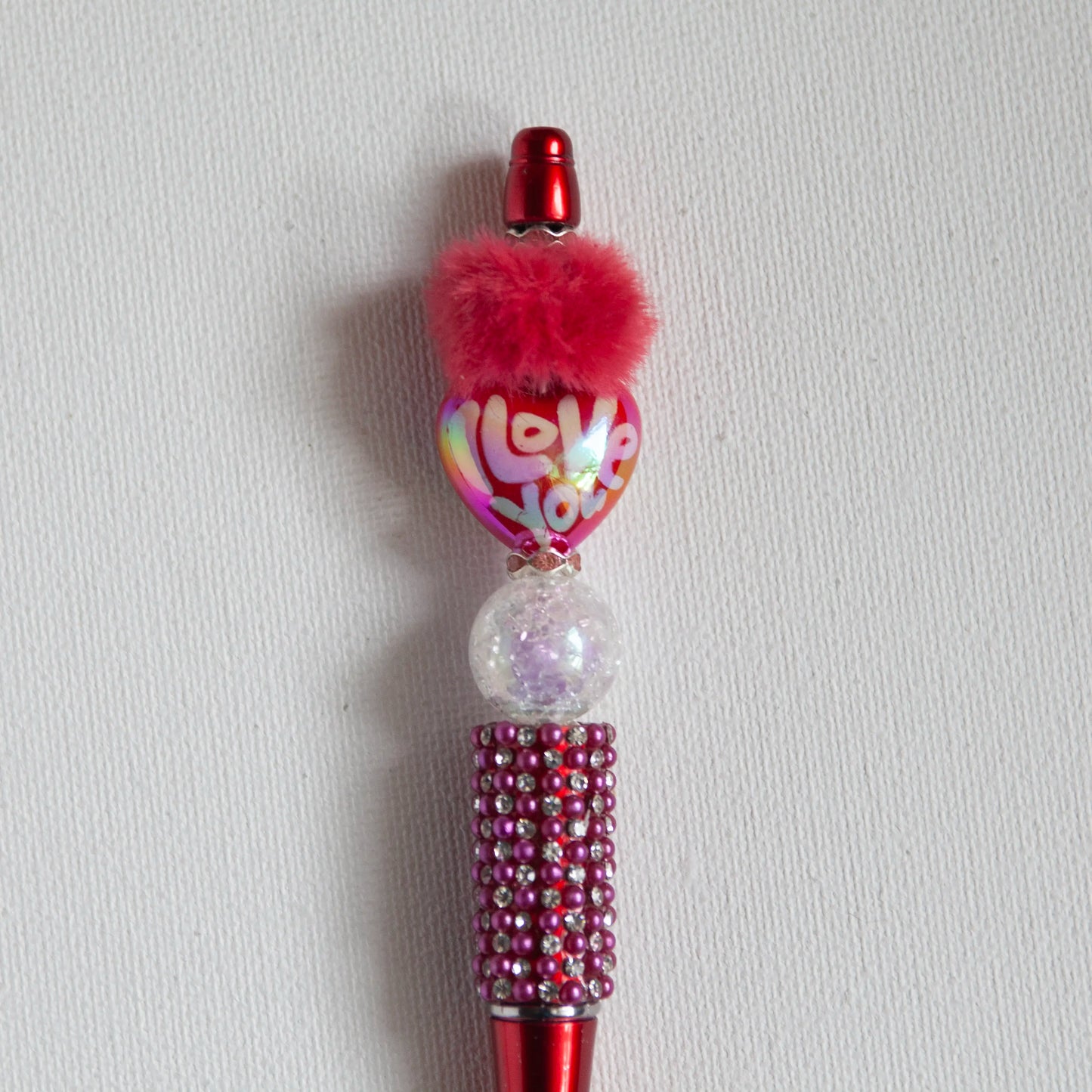 Stylos à billes perlés – Mignons, brillants et faits à la main avec amour!