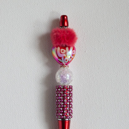 Stylos à billes perlés – Mignons, brillants et faits à la main avec amour!