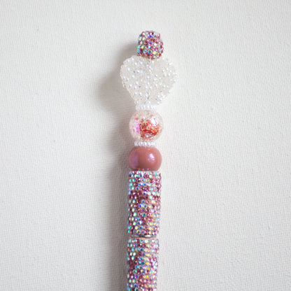 Stylos à billes perlés – Mignons, brillants et faits à la main avec amour!