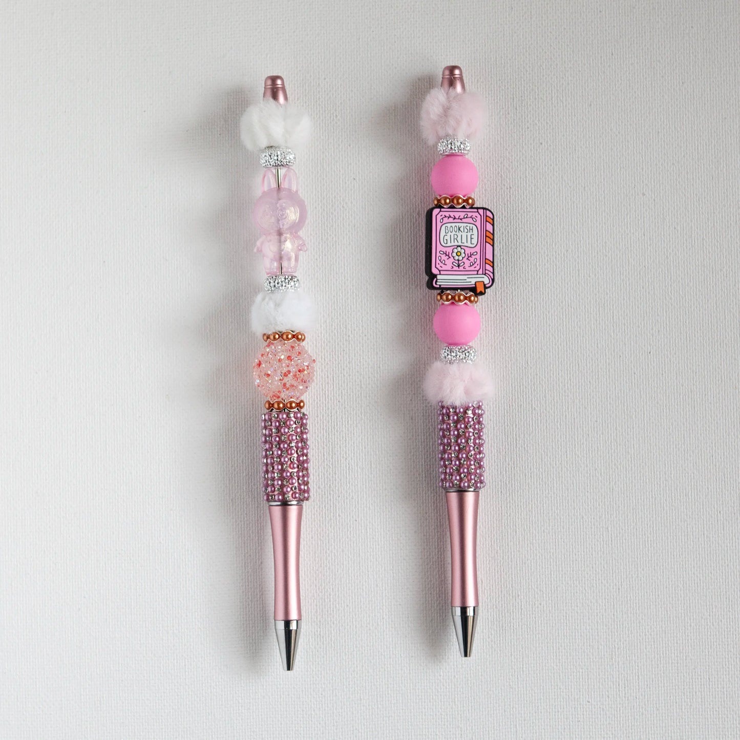 Stylos à billes perlés – Mignons, brillants et faits à la main avec amour!