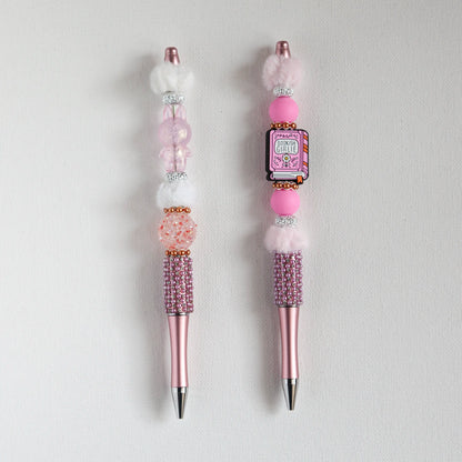 Stylos à billes perlés – Mignons, brillants et faits à la main avec amour!