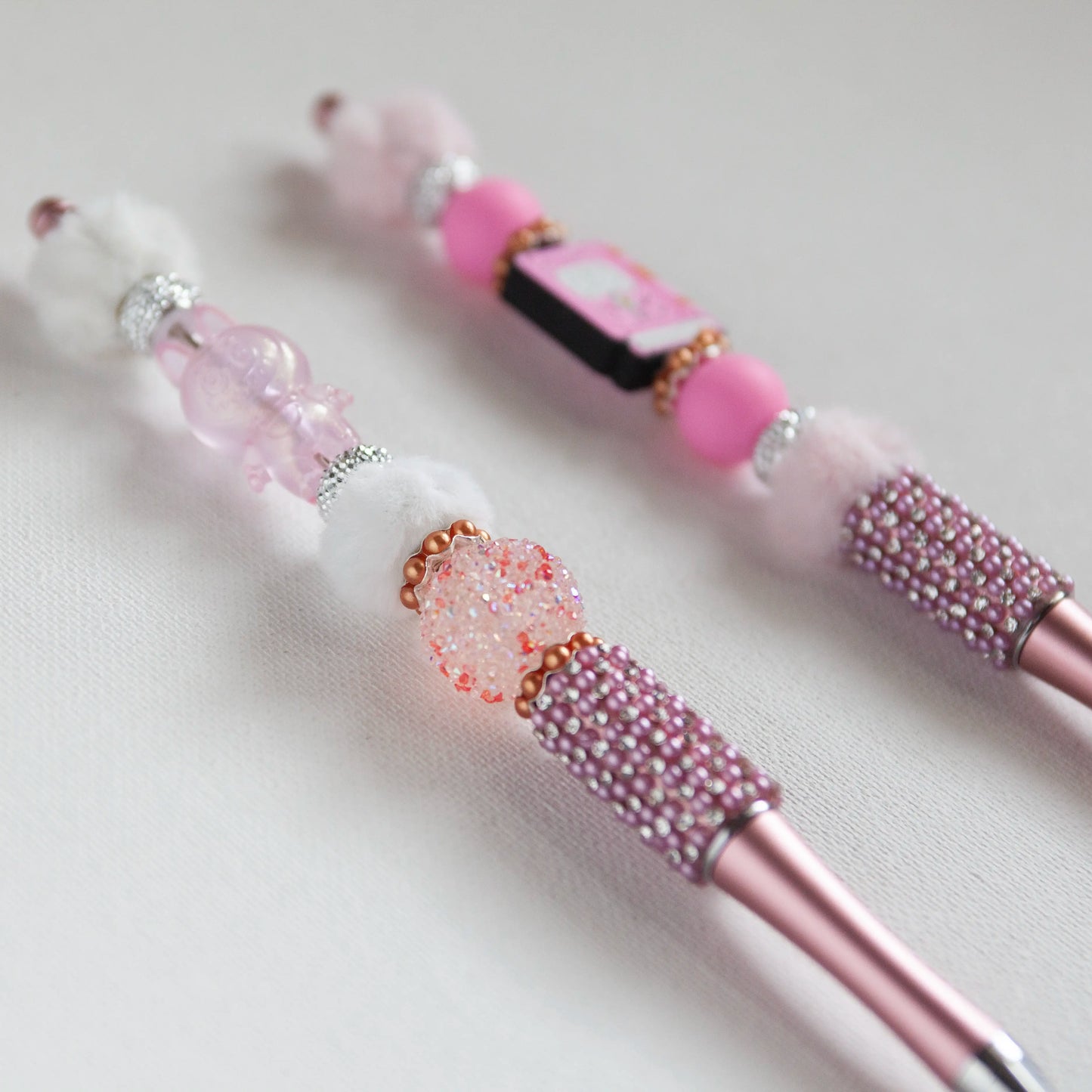 Stylos à billes perlés – Mignons, brillants et faits à la main avec amour!