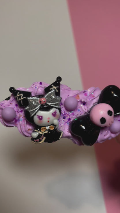 Cute Decoden Hair Clips - Kawaii Charms - Handmade Hair Accessories - Creaseless