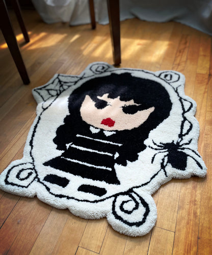 Tapis fait à la main unique en son genre - 100% pure laine - Déco maison